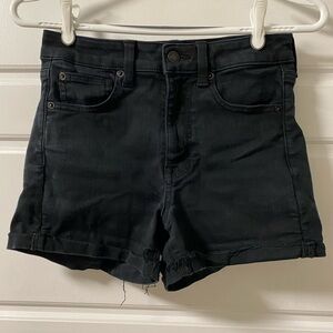 American Eagle Outfitters Black Jean Shorts
